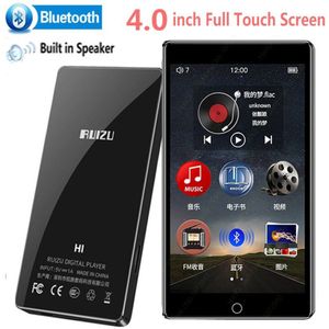 RUIZU H1 Bluetooth5.0 MP3 Speler 4.0 inch Full Touch Screen Ingebouwde Speaker FM Radio Recording E-book Music Video Player