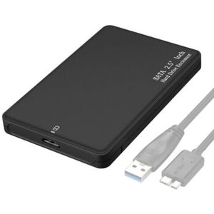 2.5 Inch Hdd Ssd Case Sata Naar Usb 3.0 2.0 Adapter Gratis Ondersteuning 5 Schijf Box Harde Behuizing Hdd Voor windows 2Tb Os Gbps 6 Dis J5A6