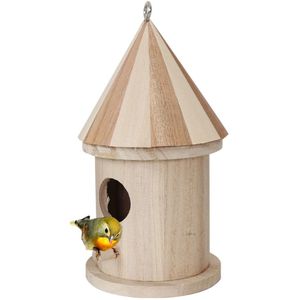 Diy Vogelhuisje Vogelnest Outdoor Opknoping Vogel Feeder Kids Ambachten Voor Buiten Tuin Home Decoratie