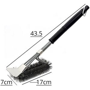 Grill Brush and Scraper, Best BBQ Cleaner, Perfect Tools for All Grill Types, Including Weber, Ideal Barbecue Accessories