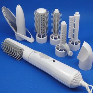 7 in 1 Professionele Styling Tools Elektrische Haar Krultang Droger Kam Stijltang Krultangen Air Brush Styler Machine 2090