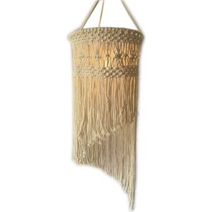 Europese Boho Katoenen Touw Stof Lampenkappen Voor Kids Baby Kamer Decoratie Windgong Macrame Tapestry Restaurant Muur Opknoping