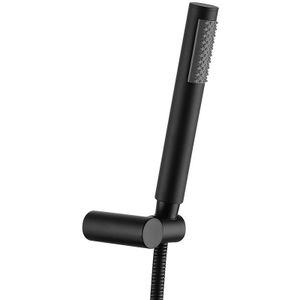 Ronde Zwarte Handheld Douchekoppen Handdouche Badkamer Handheld Douchekop Gedeeltelijke Gebogen Vierkante Hand Chrome/Zwart Douche Messing