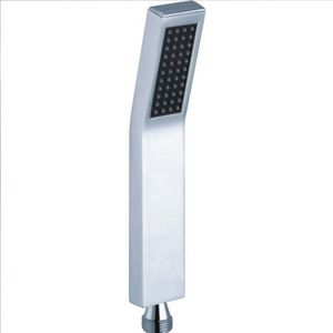 Ronde Zwarte Handheld Douchekoppen Handdouche Badkamer Handheld Douchekop Gedeeltelijke Gebogen Vierkante Hand Chrome/Zwart Douche Messing