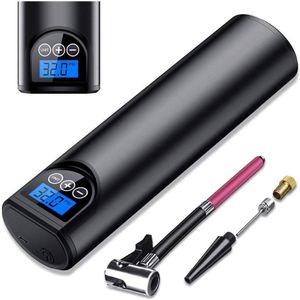 Snelle Draadloze Tire Inflator Usb Oplaadbare Elektrische Pomp Ingestelde Druk Handheld Voor Auto 12V 150PSI Draagbare Luchtcompressor