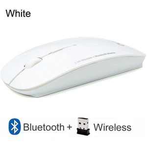 Draadloze Muis Computer Bluetooth Stille Mause Ergonomische Muis 2.4Ghz Usb Optische Voor Macbook Laptop Pc
