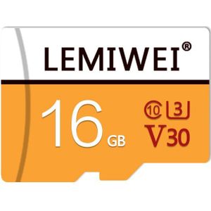Lemiwei Geheugenkaart 64 Gb 32 Gb 16 Gb V30 U3 High Speed Class 10 UHS-I Tf Flash Card 8 gb V10 U1 Voor Smartphone Pc