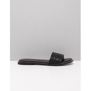 Shabbies Amsterdam Shs0917 Damessandaal, zwart, 38 EU