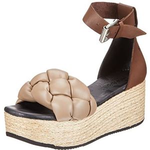 Shabbies Amsterdam Dames Shs1101 sandaal, taupe, 36 EU