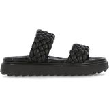 Shabbies Amsterdam 170020277 Slippers - Zwart - Maat 39