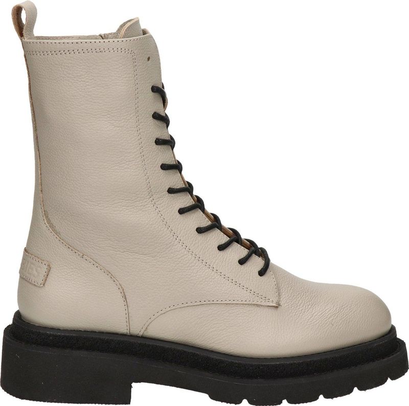 Shabbies Amsterdam Dames SHS1265 Lace Up Grain Leather Enkellaars, 2012, 41 EU