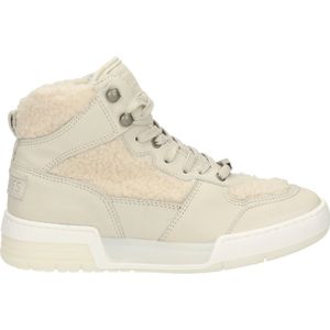 Shabbies Amsterdam Dames SHS1221 Mid Top Nappa Leather voor detail sneakers, 3002, 40 EU