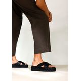 Shabbies Shs1365 black dames slippers