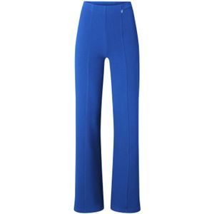 Smashed Lemon - 25140 - Stretchbroek - Zandkleur - Wide Straight Leg