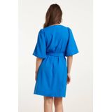 Smashed Lemon 25152 balloon sleeve kort jurkkobalt |