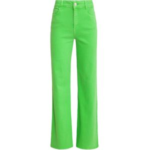 Smashed Lemon - 25206 - Flared Jeans - Lichtgroen