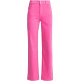 Smashed Lemon - 25207 - Denim Straight Jeans - Roze