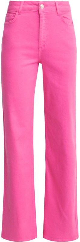 Smashed Lemon - 25207 - Denim Straight Jeans - Roze
