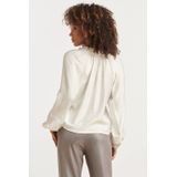 Smashed Lemon Damestop met lange mouwen hartborduursel |