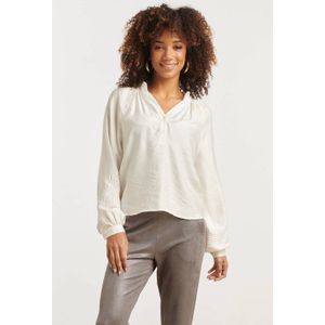 Smashed Lemon Damestop met lange mouwen hartborduursel |