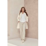 Pantalon dames - Smashed Lemon - Beige