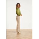 Smashed Lemon - Losvallende Lange Broek - Zandkleur