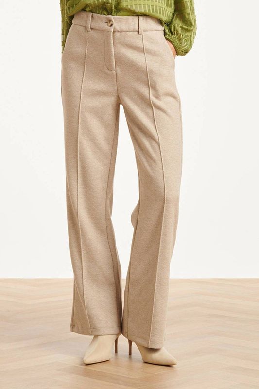 Pantalon dames - Smashed Lemon - Beige