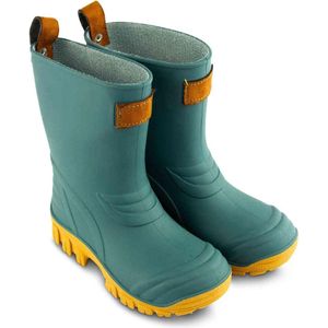 Gevavi - 401N - Regenlaars - Groen/Beige - Rubber Zool