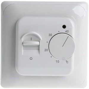 Vloerverwarming Elektrische Muur Thermostaat Handmatige Warme Vloer Verwarming Draad Warmte Regulator Temperatuurregelaar Instrument Sensor