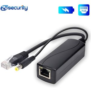 Ieee 802.3af/Bij Standaard Poe Splitter 10/100Mbps 12V 2A Output & 42.5-57V 0.65A 30W Input Power Over Ethernet Voor Ip Camera