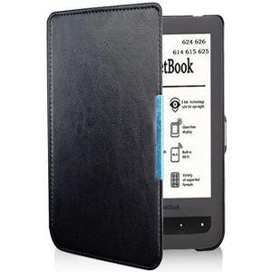 Voor PocketBook 624 626 Case Cover Basic touch Lux 2 eReader pouch lederen tas case ook Fit Model 614 615 625 pocketBook Cover