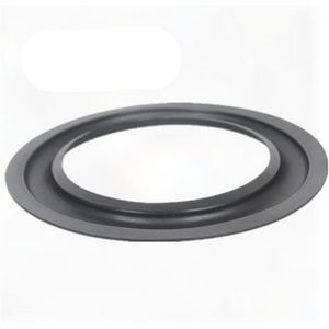 4 5 6.5 8 10 12 inch Zwart Speaker Rubber Surround Reparatie, algemene Vouwen Ring Rand DIY Speaker Subwoofer Accessoires