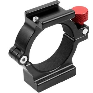 4-Ring Shoe Adapter Ring Microfoon Mount voor Zhiyun Glad 4 Handvat Gimbal toegepast op Reed Microfoon LED video