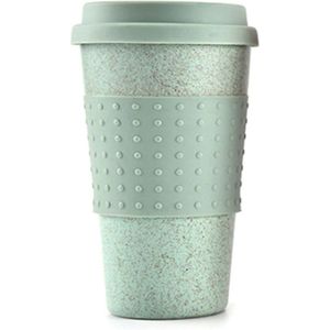 Verkoopt Herbruikbare Koffie Mokken Bamboevezel Koffie Cups 8 oz 12 oz 14 oz Eco Vriendelijke Reizen
