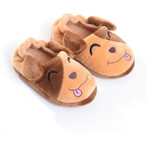 Winter Kinderen Katoen Slippers Peuter Infant Kids Baby Warme Schoenen Jongens Meisjes Cartoon Zachte Zolen Slippers Pantuflas #4S26