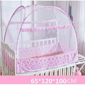 Baby Klamboe Baby Anti-Val Wieg Tent 2 Maten Draagbare Yurt Klamboe Zomer Kinderbedje Anti-mosquito Tent Luifel