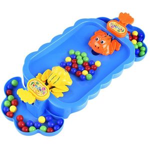 Baby Grappige Kinderen Speelgoed Kikkers Slikken Kralen Voeden Eten Bonen Brainboard Game Ouders Baby Interactieve Educatief Speelgoed