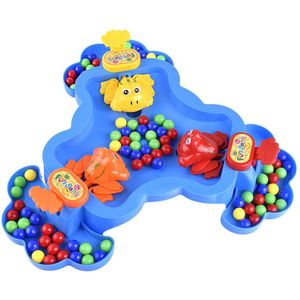 Baby Grappige Kinderen Speelgoed Kikkers Slikken Kralen Voeden Eten Bonen Brainboard Game Ouders Baby Interactieve Educatief Speelgoed
