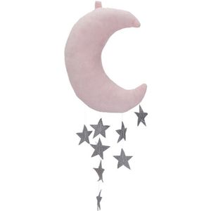 Moon Stars Muur Plafond Opknoping Hanger Kinderen Kinderkamer Decoraties Ornament Rammelaar Speelgoed