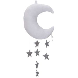 Moon Stars Muur Plafond Opknoping Hanger Kinderen Kinderkamer Decoraties Ornament Rammelaar Speelgoed