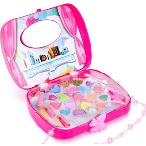 Meisjes Pretend Play Simulatie Eye Power Cosmetische Etote Tas Makeup Tools Kit Te Stor Speelgoed