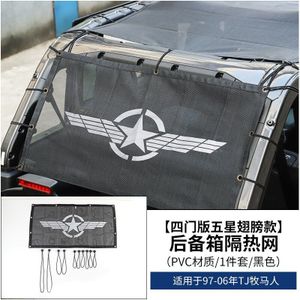 Voor Jeep Wrangler Tj 1997-2006 Gewijzigd Dak Isolatie Netto Pocket Off-Road Hangmat Reizen Bed