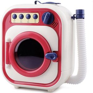 1 Set Mini Housekeeping Speelgoed Kind Schoonmaken Wassen Wasmachine Speelgoed Pretend Play Game Props Cleaner Huishoudelijk Speelgoed Meisje