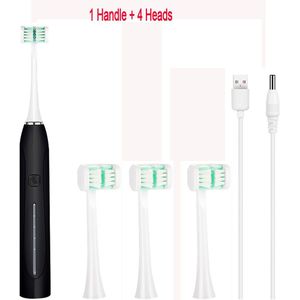 5 Modus Sonic Elektrische Tandenborstel Drie-Side Usb Oplaadbare 3D Ultra Sonic U-Vormige Tanden Reinigen Tandheelkundige Borstel tanden Voor Volwassenen