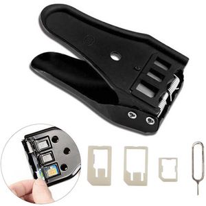 Etmakit 3 In 1 Micro/Standard Nano Sim Card Cutter Tool Geschikt Voor Apple Iphone 6/7/8 samsung Mobiele Telefoon Accessoires