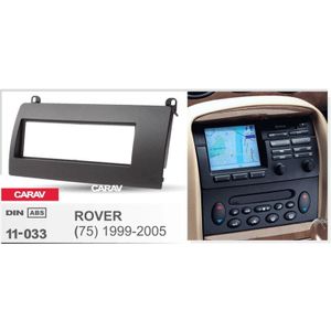 1Din Radio Fascia voor ROVER (75) 1999-2005 Stereo Panel Montage Installatie Dash Kit Trim Frame CARAV 11-033
