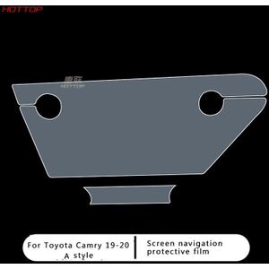 Navigatie Scherm Tpu Beschermende Film Anti Scratch Vingerafdruk Decoratie Voor Toyota Camry