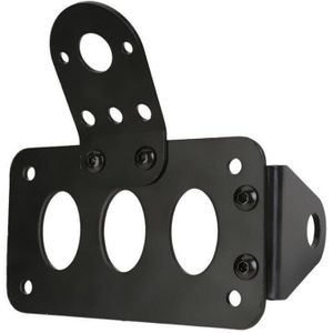 Motorfiets Side Mount Tail Light W/Kenteken Plaat Beugel Voor Harley Sportster Bobber Chopper Stop Achterlicht