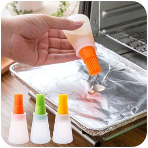 Kitchen Tools Siliconen Rubber Olie Dispenser Fles Borstel Basting Flapjack BBQ Barbecue Koken Bakken Pannenkoek Bar Grill Borstel