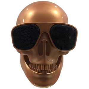 Draagbare Persoonlijkheid Schedel Draadloze Bluetooth Speaker Mini Skull Speaker Mobiele Subwoofer Multipurpose Speaker